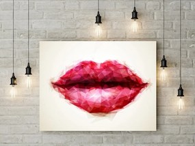 Tablou canvas Pixel Lips 120x80 cm