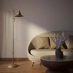 Lampa de podea stil industrial din alama personalizabila Alice