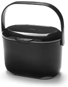 Recipient pentru deșeuri compostabile Addis Caddy, 2,5 l, negru-gri