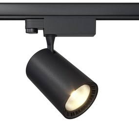 Spot LED, accesoriu pentru sinele trifazate Trinity/ Vuoro negru 30W 4000K