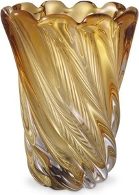 Vaza flori, Vas decorativ Contessa S, galben 115406 HZ