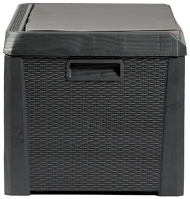 SANTORINI PLUS cutie depozitare plastic gradina 550 L - grafit