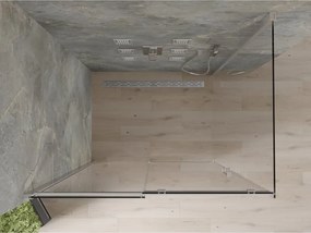 Mexen Omega cabina de duș culisantă 100 x 80 cm, transparentă, crom - 825-100-080-01-00