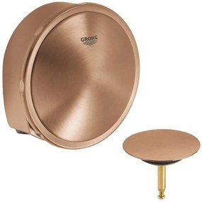 Grohe Talentofill Set final pentru sifon cada cu alimentare prin preaplin, cupru mat (brushed warm sunset)