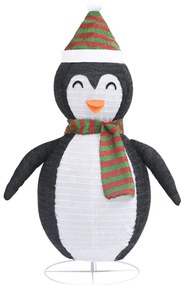 Figurina pinguin decorativa de Craciun, LED, 60 cm tesatura lux 1, 60 cm