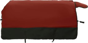 vidaXL Pătură pentru cai Verde închis și negru 155 cm Poliester