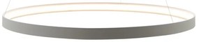 Lustra LED suspendata design modern circular CIRCLE 110, alb LA0717/1 - WH ZL