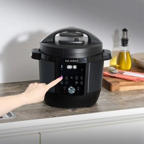 Instant Pot Plus 60 WiFi, 1000W, 5.7 l, 9 programe, control WiFi, ecran LCD, oțel inoxidabil, negru