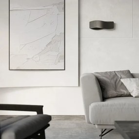 Aplică TILA 1xG9/40W/230V 30 cm neagră Sollux SL.1019