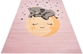 Covor pentru camera copiilor cu elefant Lăţime: 80 cm | Lungime: 150 cm