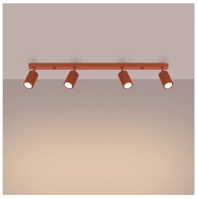 Spot cărămiziu 6,5x81 cm Gleam – Sollux
