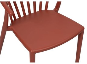 Scaun de grădină maro din plastic Capri – Bonami Essentials