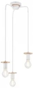 Suspensie vintage 3 becuri E27 Angelina 39503 Lamkur