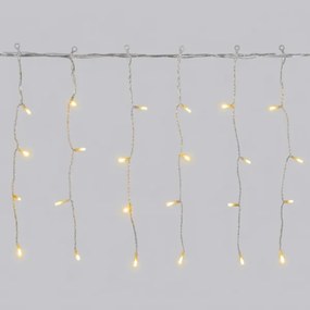 Aigostar - LED ghirlandă de exterior pentru Crăciun 400xLED/8 funcții 23x0,4m IP44 alb cald