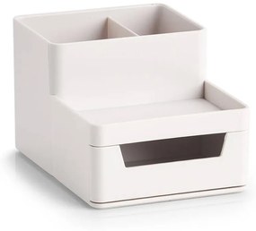 Organizator de birou din plastic, 11,2 x 15,5 x 9,5 cm