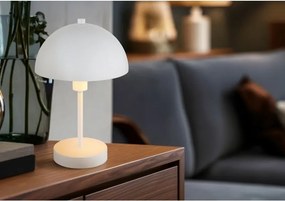 Veioza/Lampa de masa moderna ATOMA I alba