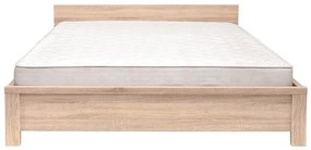 Pat matrimonial 160 cm Kaspian LOZ/160 (stejar sonoma). Promo -31%. 798009