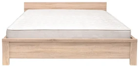 Pat matrimonial 160 cm Kaspian LOZ/160 (stejar sonoma). Promo -31%. 798009