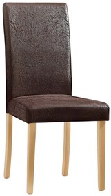 Set 4 scaune Roko stofa maro 57/46,5/97,5 cm