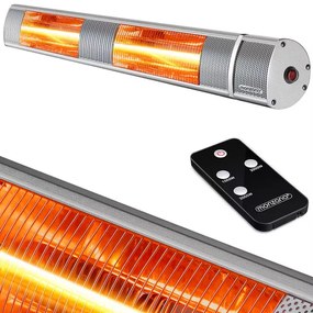 Deuba Încălzitor Sálavý 3000 W - argintiu