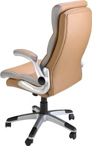 Scaun de birou pivotant design LUX Brown