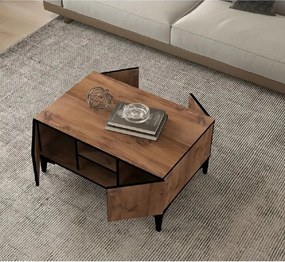 Masa cafea  Cinderella culoare nuc 90 cm