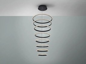 LUSTRA XXL LED DIMABILA cu telecomanda Ring 80cm, 4000K