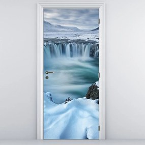 Fototapet pentru ușă - Cascada zeilor (95x205cm)