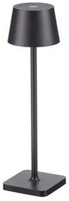 Veioza/Lampa de masa LED portabila exterior IP54 DECK negru