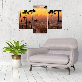 Tablou - Panorama din Los Angeles (90x60 cm)