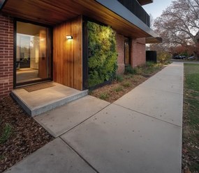 Kanlux 45819 - XERTO Lampă LED de perete pentru exterior cu senzor, 20 W, 230 V, IP44, neagră