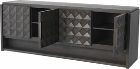 Comoda design elegant LUX Jane L, cafeniu-Mocha 113798 HZ