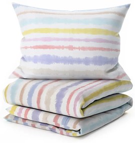 Lenjerie din bumbac Renforce LINKY colorata Dimensiune lenjerie de pat: 70 x 90 cm | 140 x 200 cm