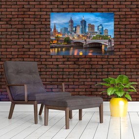 Tablou cu orașul Melbourne (90x60 cm)