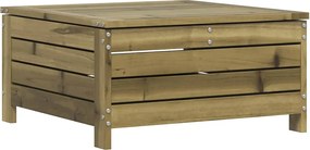 vidaXL Taburet de grădină, 62x63,5x32 cm, lemn de pin tratat