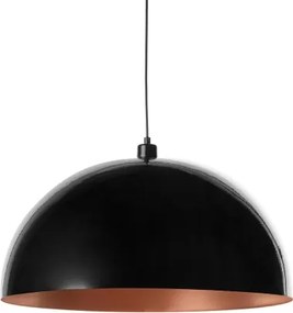 Brilagi - Lustră LED suspendată pe cablu METALO 1xE27/40W/230V Ø 40 cm negru/cupru