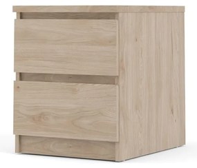 Noptieră cu aspect de lemn de stejar Naia - Tvilum