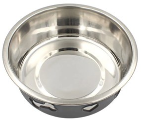 Bol din inox pentru câini 21x7cm