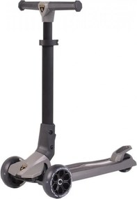 Trotineta copii pliabila din aluminiu NOVOKIDS™ Lamborghini Kick N Roll Edition , Cu roti luminoase din silicon, 3 roti,pliabila, Maner reglabil pe