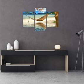 Tablou - Relax la plajă (90x60 cm)