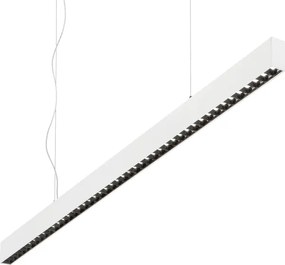 Ideal Lux - Pendul LED OFFICE, 30W, 230V, 3000K, CRI 90, alb