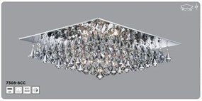 Plafoniera eleganta design modern Hanna 8L