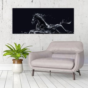Tablou - Cal și apă (120x50 cm)