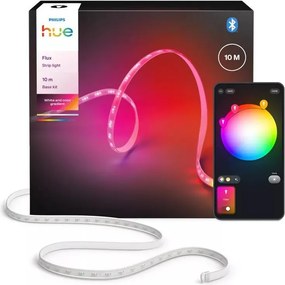 Philips - Hue FLUX bandă LED RGBW dimabilă 10 m, LED/20W/230V, 2200-6500K
