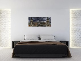 Tablou cu basilică (120x50 cm)