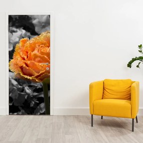Fototapet pentru ușă - Floare (95x205cm)