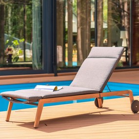Sezlong de terasa Duisburg antracit L200 cm