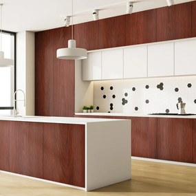 Autocolant pentru mobilier 200x60 cm Dark Walnut Wood – Ambiance