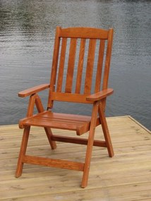 Fotoliu de grădină din lemn LUISA