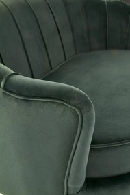 Canapea fixa Amorinito XL velvet verde